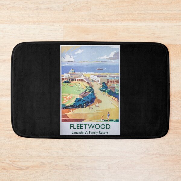 Item preview, Fleetwood retro poster designed and sold by CorasPosters.