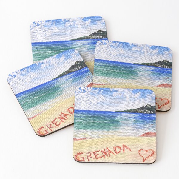 Item preview, Grand Anse Beach Grenada.  designed and sold by DLyonzArt.