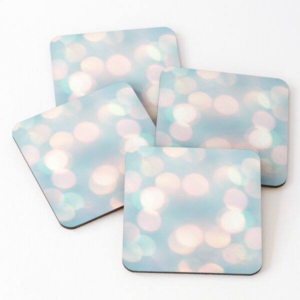 Artikelvorschau, Preppy Dreamy Pink Blue Bokeh entworfen und verkauft von IamTrending.