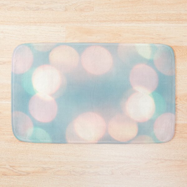 Item preview, Preppy Dreamy Pink Blue Bokeh  designed and sold by IamTrending.