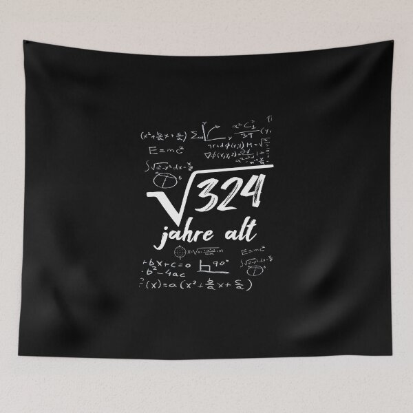 Item preview, 18 year birthday math math mathematician nerd designed and sold by JonasDesign.