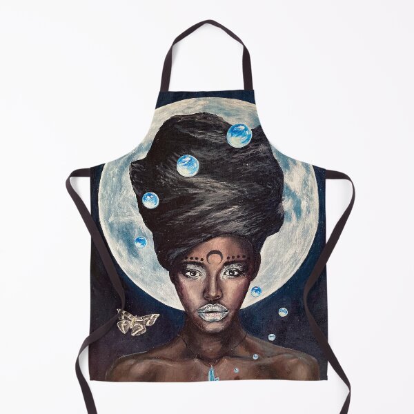 Item preview, Blue Moon - Mystical Lady with a Moonstone Necklace designed and sold by EmilyDewsnap.