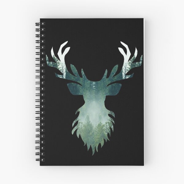 Item preview, Reindeer in Foggy Forrest designed and sold by PrintEpic.