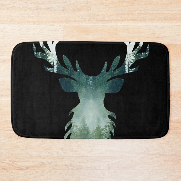 Item preview, Reindeer in Foggy Forrest designed and sold by PrintEpic.