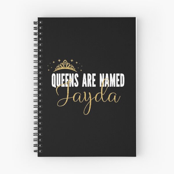 Item preview, Queens Are Named Jayda Personalized First Name Girl print designed and sold by Grabitees.