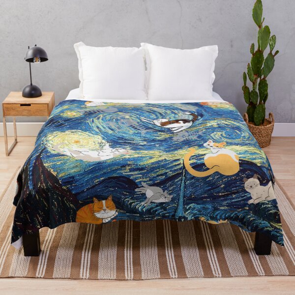 Item preview, cats in the sky with starry night designed and sold by SpicyCherrys.
