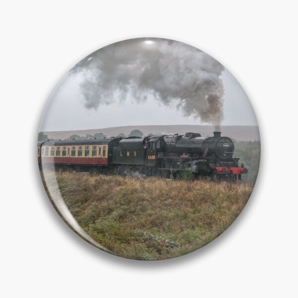 Item preview, LMS Black 5 Number 5828 on a Misty Day on the Moor designed and sold by Steve H Clark.