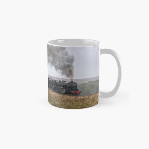 LMS Black 5 Number 5828 on a Misty Day on the Moor Classic Mug