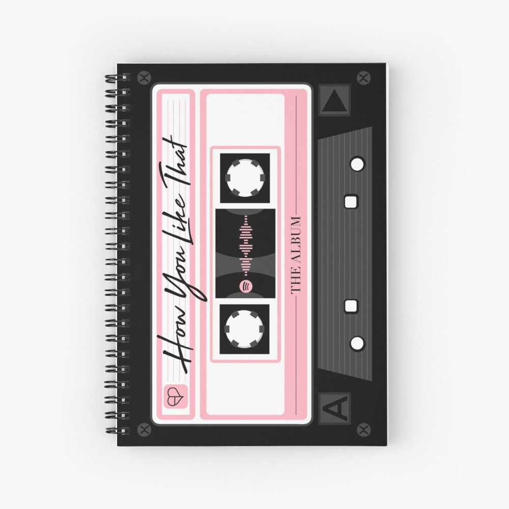 Blackpink How You Like That Phone Case Tte How You Like That Spotify Scan Bar Code Hardcover Journal By Areumdowntown Redbubble