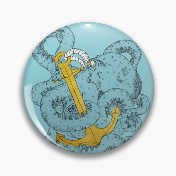 Item preview, Hope (anchor) hugged by an octopus Version 2.0 designed and sold by LeahHa.
