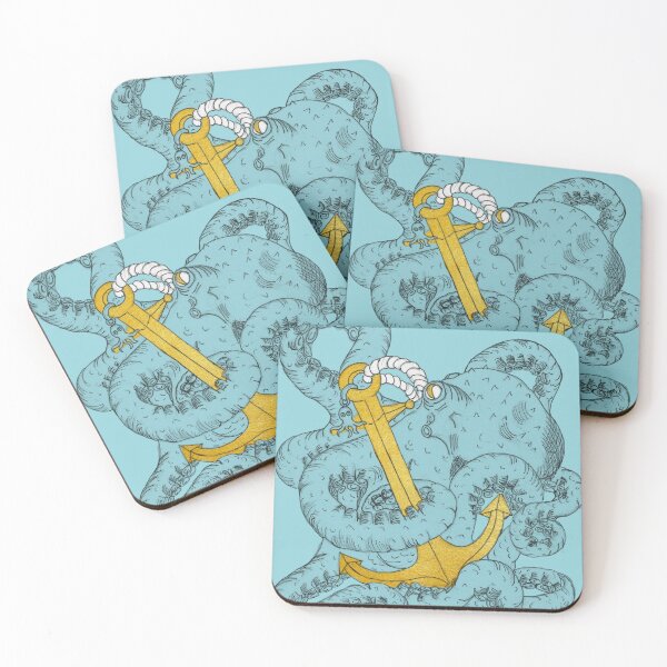 Item preview, Hope (anchor) hugged by an octopus Version 2.0 designed and sold by LeahHa.