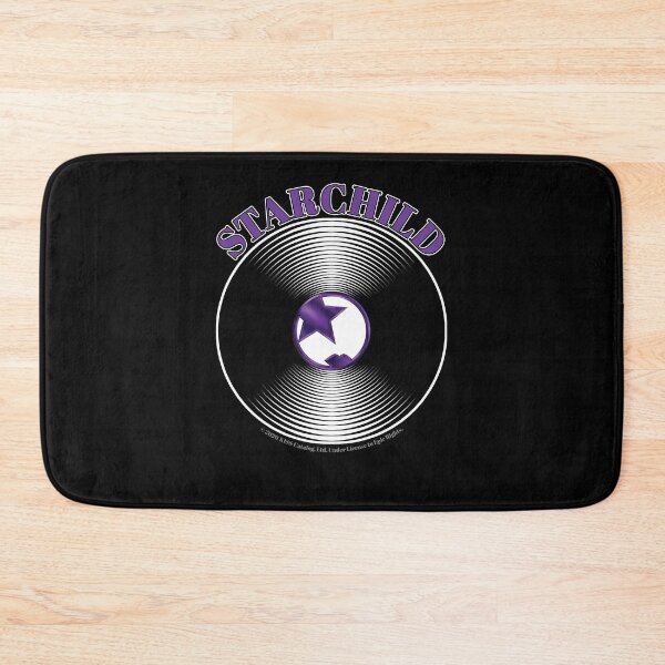 Item preview, Purple Starchild Artwork in Center of Vinyl Record - Kiss designed and sold by Stuart Jones.