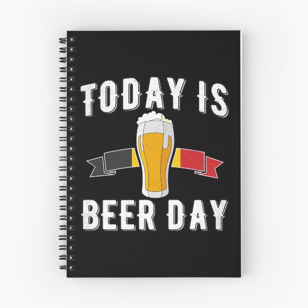 Item preview, Today Is Beer Day Belgian Drink designed and sold by Rawsky.