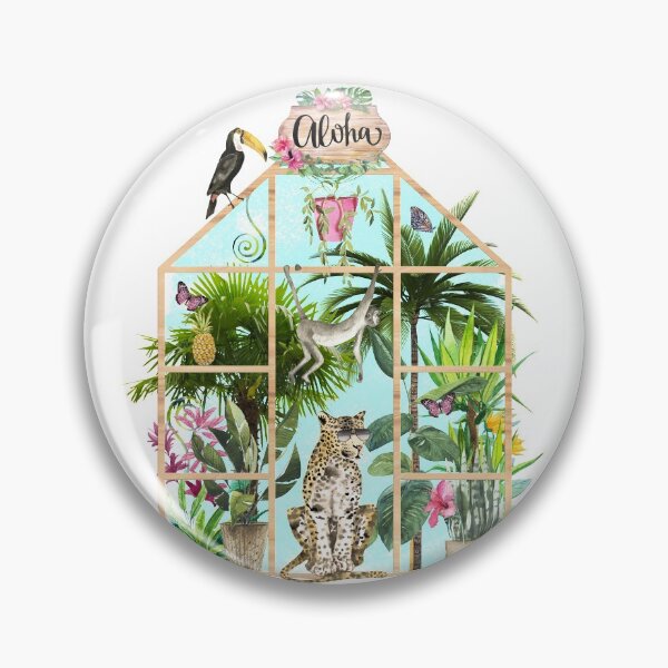 Item preview, Tropical Summerhouse - Exotic Jaguar designed and sold by Amanda-Lakey.