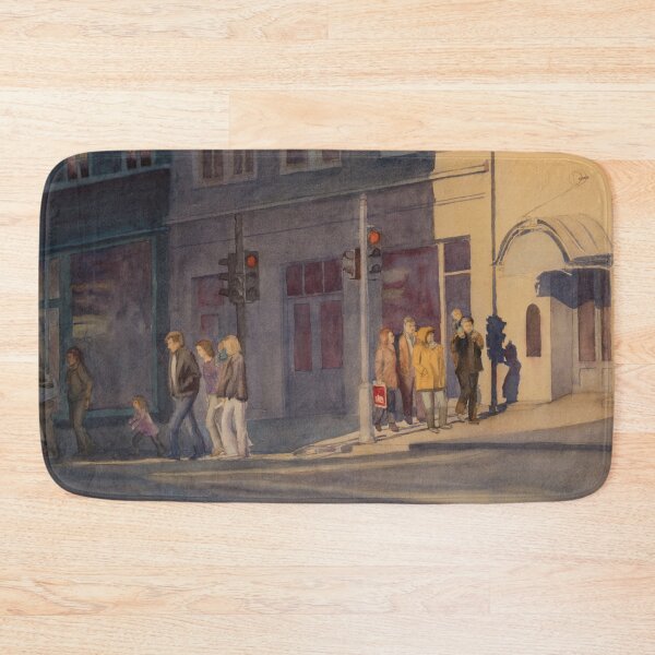 Item preview, Sun in the City - watercolour painting by Einar Aasen designed and sold by Einar Aasen.