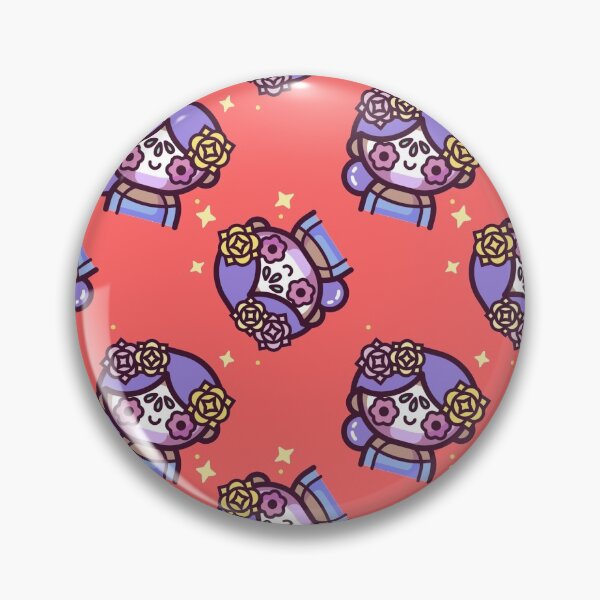 Item preview, Happy Halloween Holiday | Spooky Catrina Cartoon Pattern designed and sold by Ainbowz-Artwork.