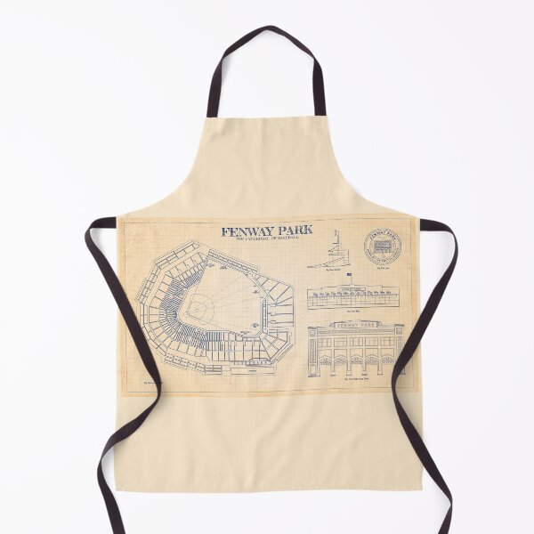 Item preview, Fenway Park. The Cathedral of Baseball (Old Blue Grid) designed and sold by BGALAXY.