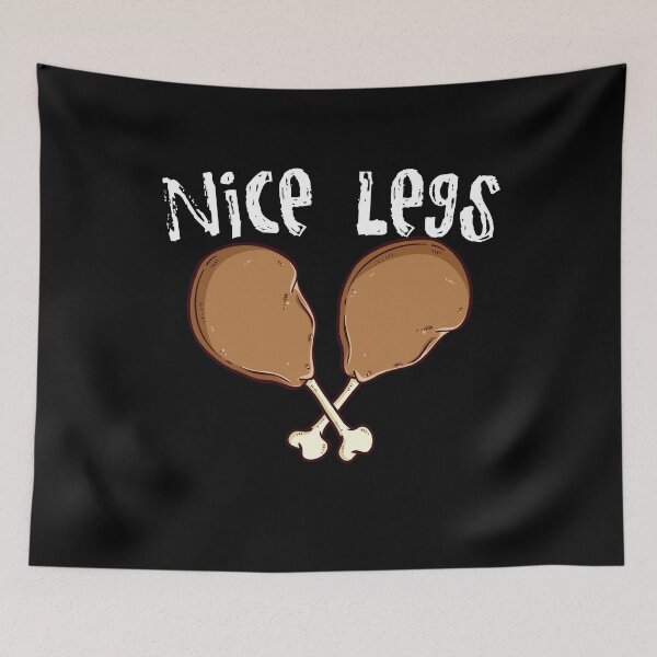 Item preview, Nice Legs Turkey Legs Leg Day Turkey Day Funny Thanksgiving Day Birthday Gift  designed and sold by Akmloza.