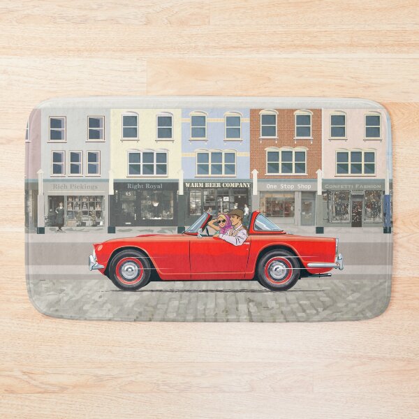Item preview, Signal Red TR4a with optional Surrey Top designed and sold by Bigs66.