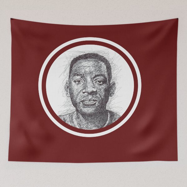 Item preview, Will Smith scribble sketch portrait designed and sold by IamSabari.