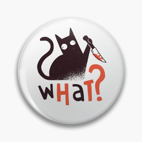 Item preview, Halloween cat killer knife cats saying designed and sold by JonasDesign.