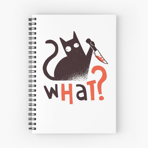 Item preview, Halloween cat killer knife cats saying designed and sold by JonasDesign.