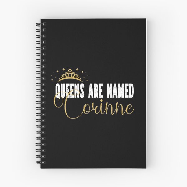 Item preview, Queens Are Named Corinne Personalized First Name Girl graphic designed and sold by Grabitees.