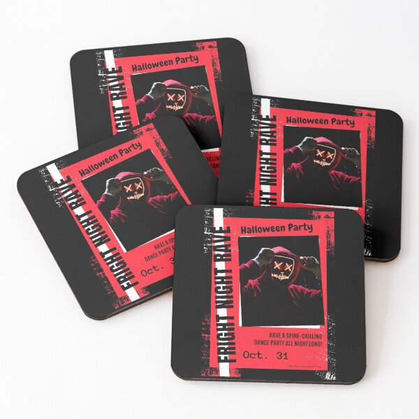 Item preview, Fright night rave, Halloween night party  designed and sold by Boss  Bubble.