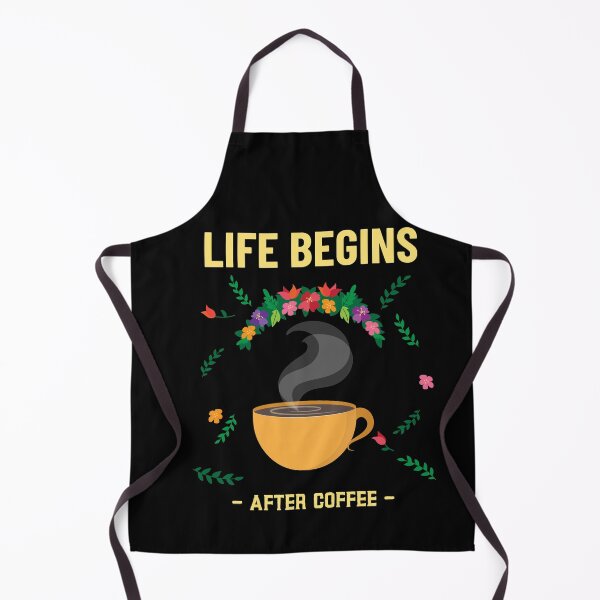 Item preview, Life Begins After Coffee- Funny Design designed and sold by joabaj.