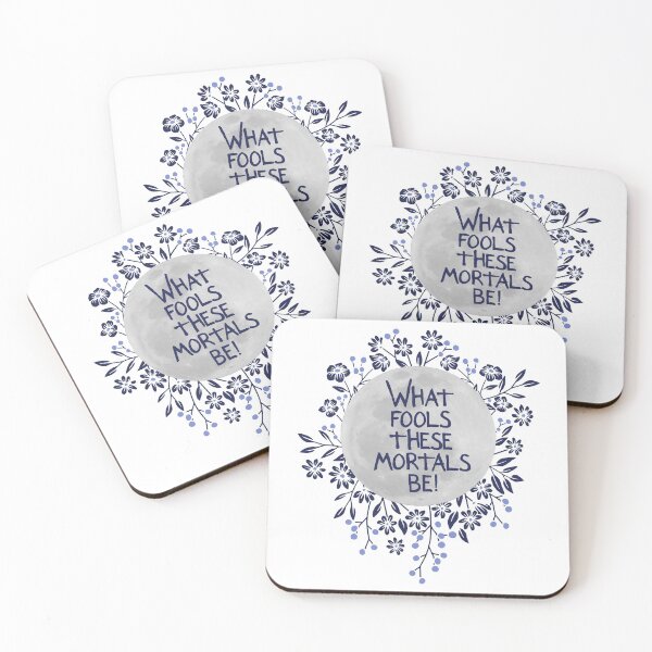 Item preview, Shakespeare A Midsummer Night's Dream What Fools designed and sold by QuoteGeek.