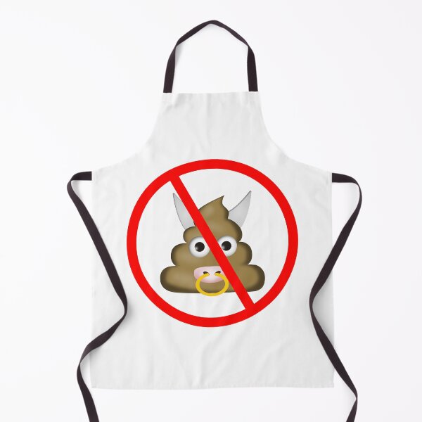 Item preview, 'No Bullshit' Bull and Poop Emoji Combo designed and sold by Happy Puppy Print On Demand.