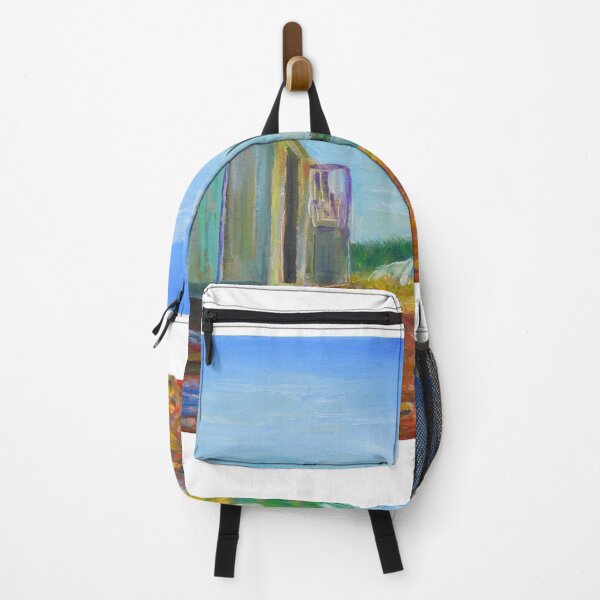 Item preview, Oil Painting - Beach Cabin in Sicily. A Beach on a Farm near Agrigento. 2015 designed and sold by Igor Pozdnyakov.