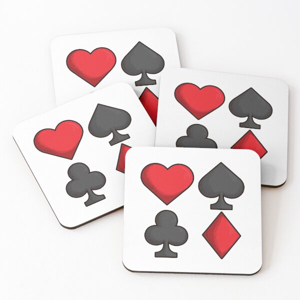 Item preview, Jugando a las cartas Trajes Corazones Diamantes Tréboles Picas designed and sold by BlueBerry-P.