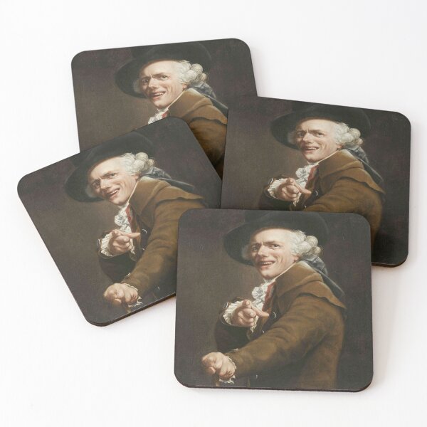 Item preview,  Joseph Ducreux - Self-portrait of the artist in the guise of a mocker (Meme) designed and sold by RiskyTrizkit.