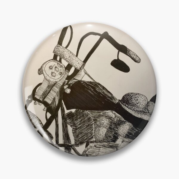 Item preview, Micron motorcycle drawing designed and sold by Alisha Sawyer.