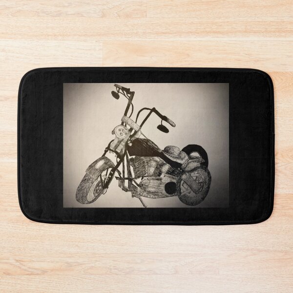 Item preview, Micron motorcycle drawing designed and sold by Alisha Sawyer.