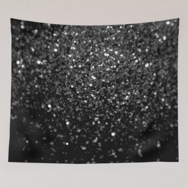 Item preview, Black Sparkling Glitter  designed and sold by Niina  Niskanen.