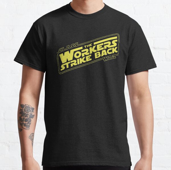 Vista previa del artículo con la obra «Guerras de clases», diseñado y vendido por Merch-For-All.