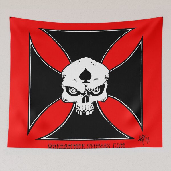 Item preview, Iron Cross with Skull designed and sold by Harold Taylor.