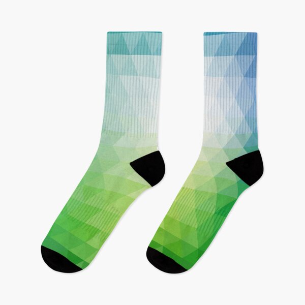 Item preview, Preppy Yellow Green Blue White Abstract Geometric designed and sold by IamTrending.