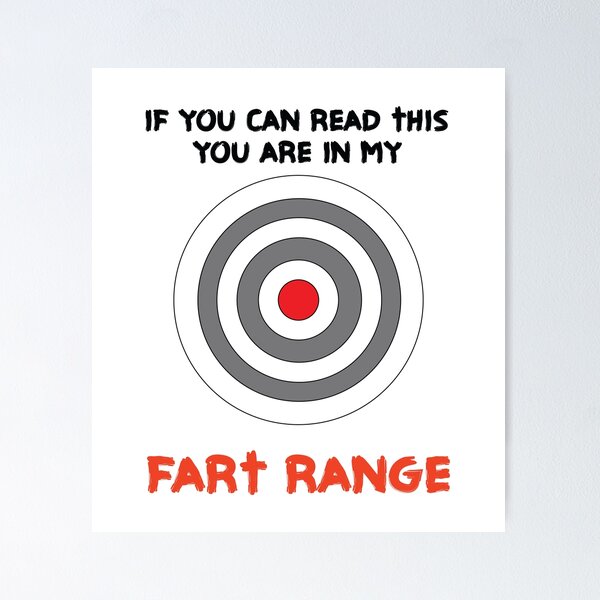 Item preview, Beware Farting If You Can Read This Then You are in my Fart Range designed and sold by TheMattDesigns.