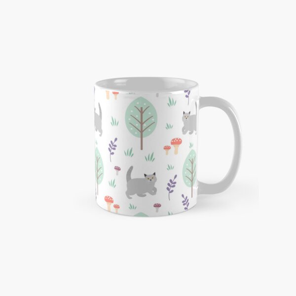 British Shorthair Cat in Wonderland Classic Mug
