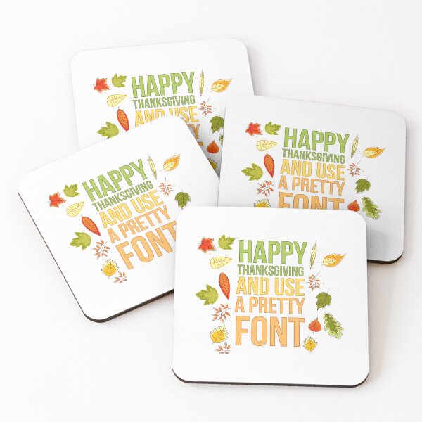 Item preview, Happy Thanksgiving and use a nice font designed and sold by Vaishnavi Deo.