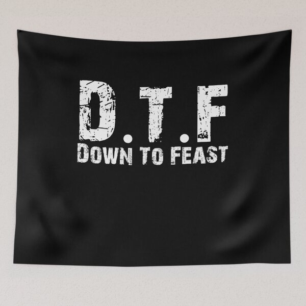 Item preview, DTF Down To Feast Funny Thanksgiving Cute Turkey Day Birthday Gift designed and sold by Akmloza.