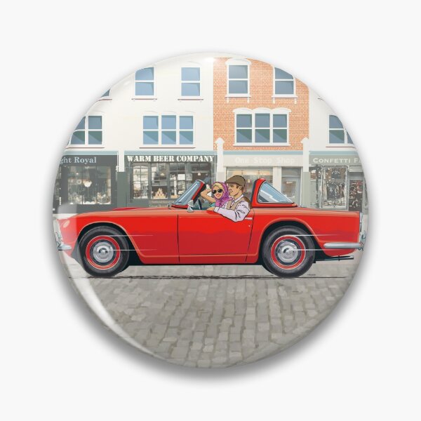 Item preview, Signal Red TR4a with optional Surrey Top designed and sold by Bigs66.