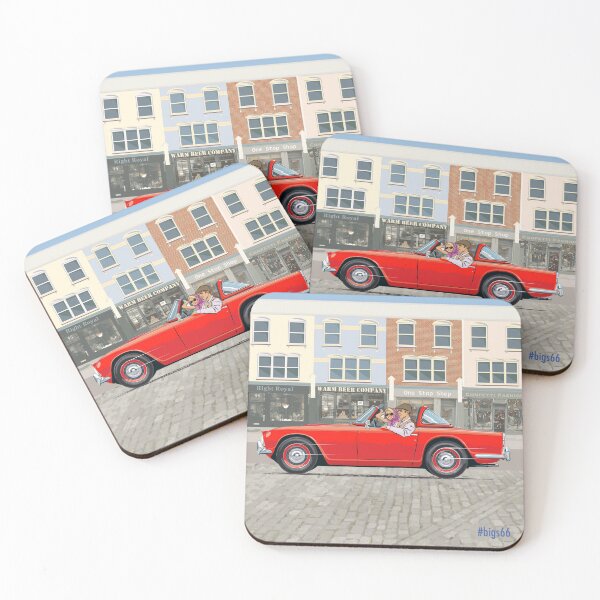 Item preview, Signal Red TR4a with optional Surrey Top designed and sold by Bigs66.