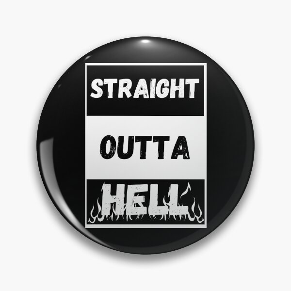 Item preview, Straight Outta Hell designed and sold by Fashion-clothes.