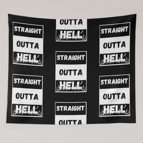 Item preview, Straight Outta Hell designed and sold by Fashion-clothes.