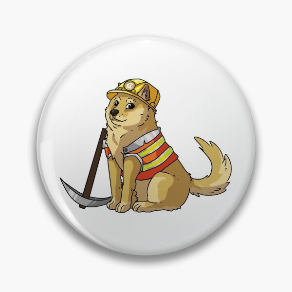 Item preview, Dogecoin Mining Doge designed and sold by JuicySchinken.