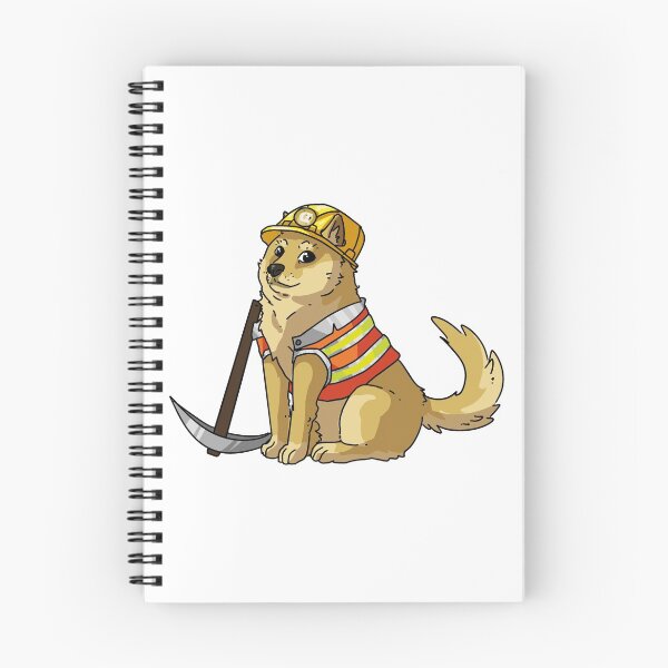 Item preview, Dogecoin Mining Doge designed and sold by JuicySchinken.